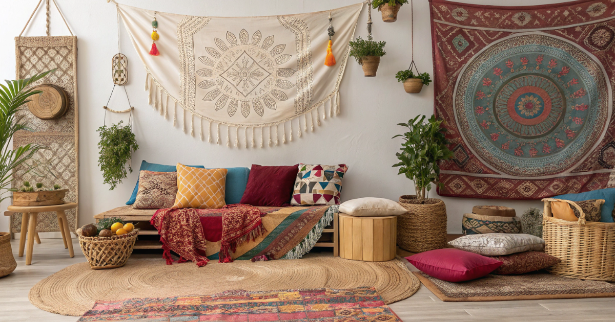 boho home decor style