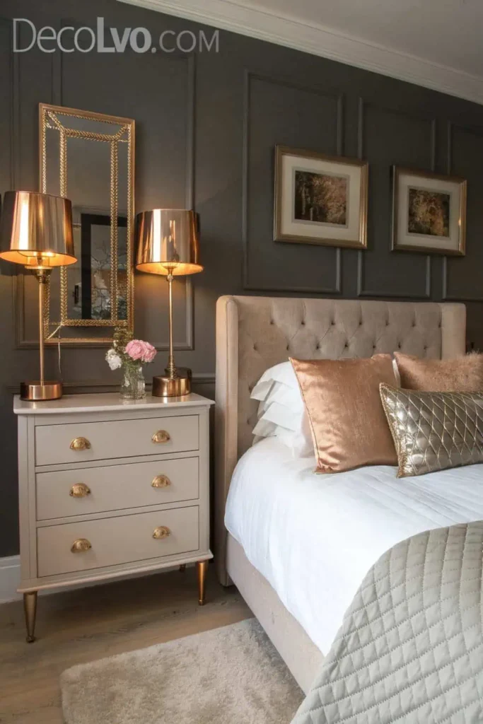  Adding Luxe Touches With Metallic Accents
