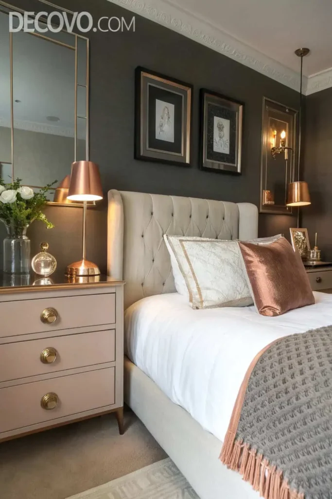 Adding Luxe Touches With Metallic Accents
