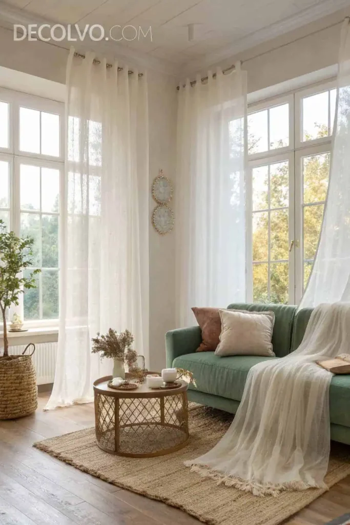 Bring in Lighter Textiles