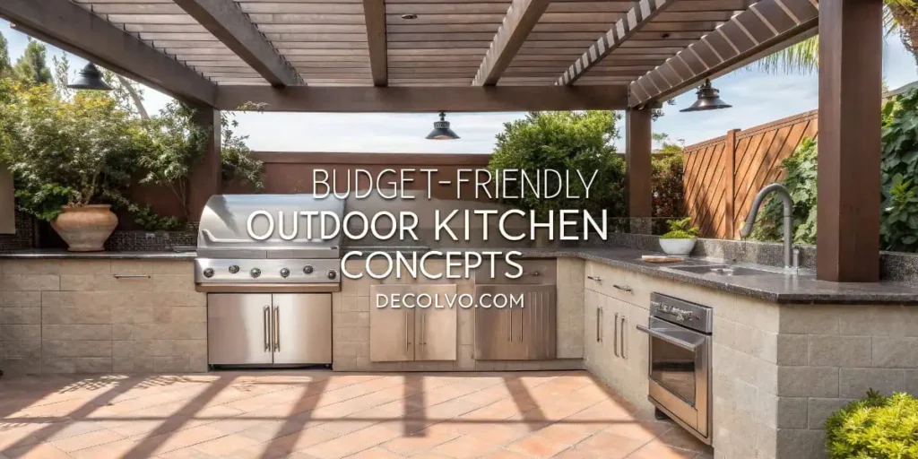 Budget-Friendly Outdoor Kitchen Concepts