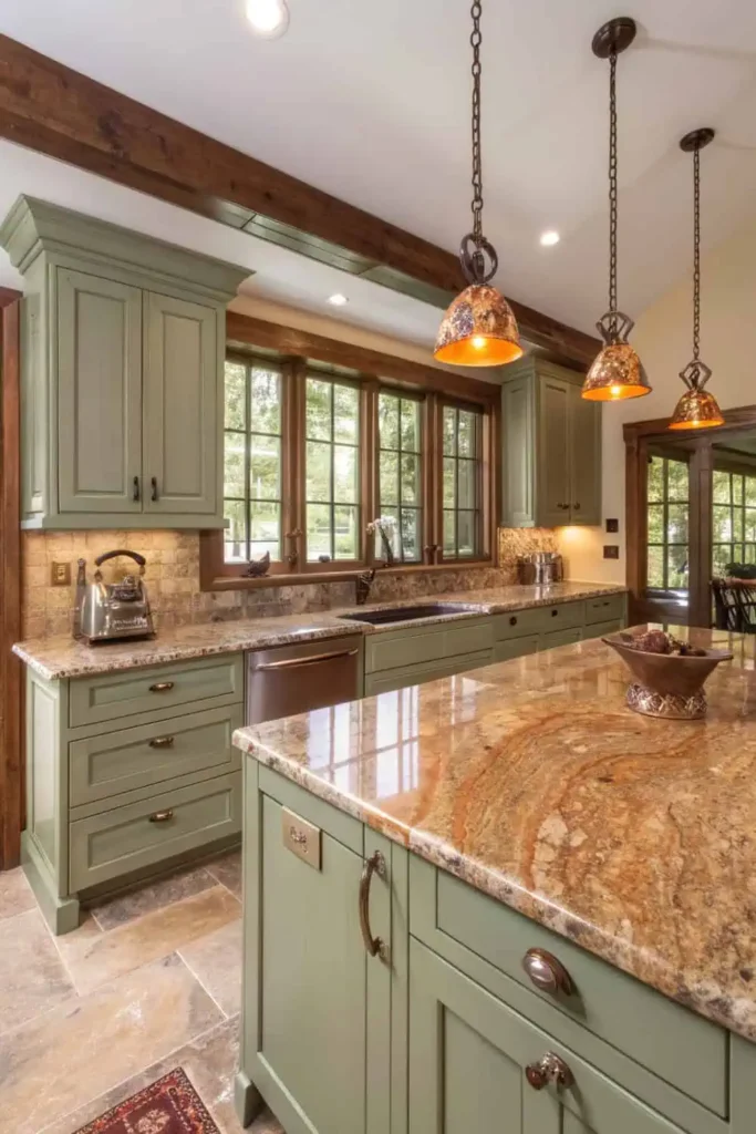 Choose Natural Stone Countertops in Earth Tones