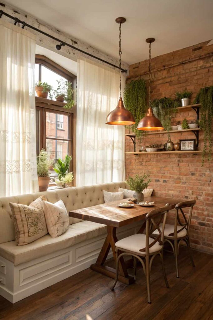 Create Comfortable Cozy Kitchen Seating Areas