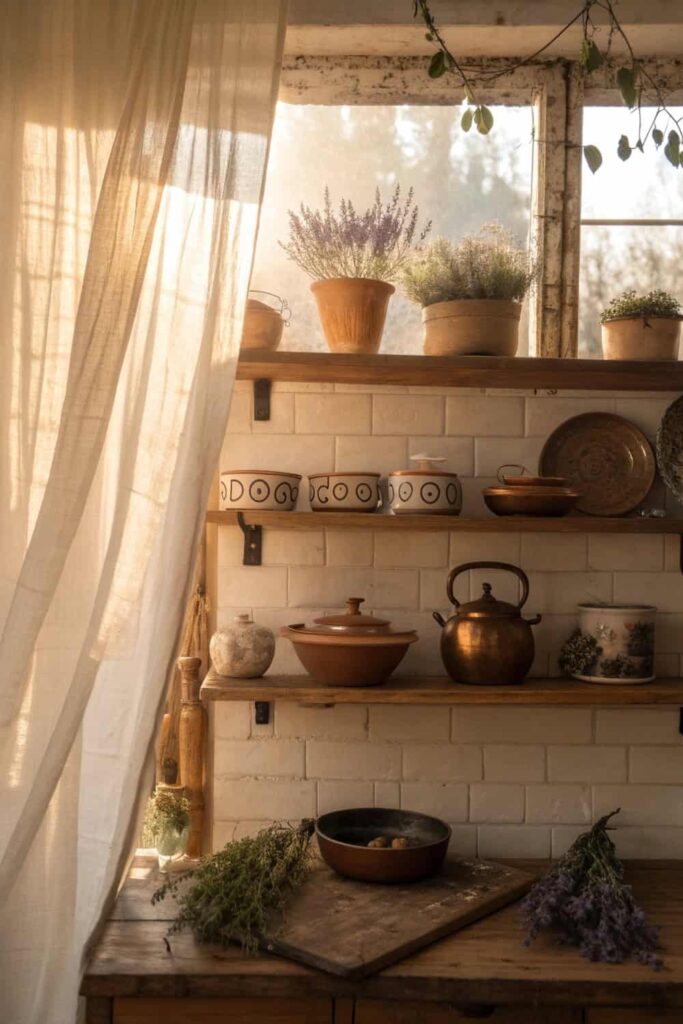 Create-Open-Shelving Displays With Personal Touches