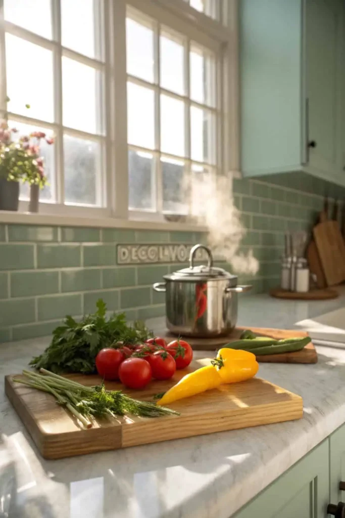 Incorporate Bamboo Cutting Boards and Utensils