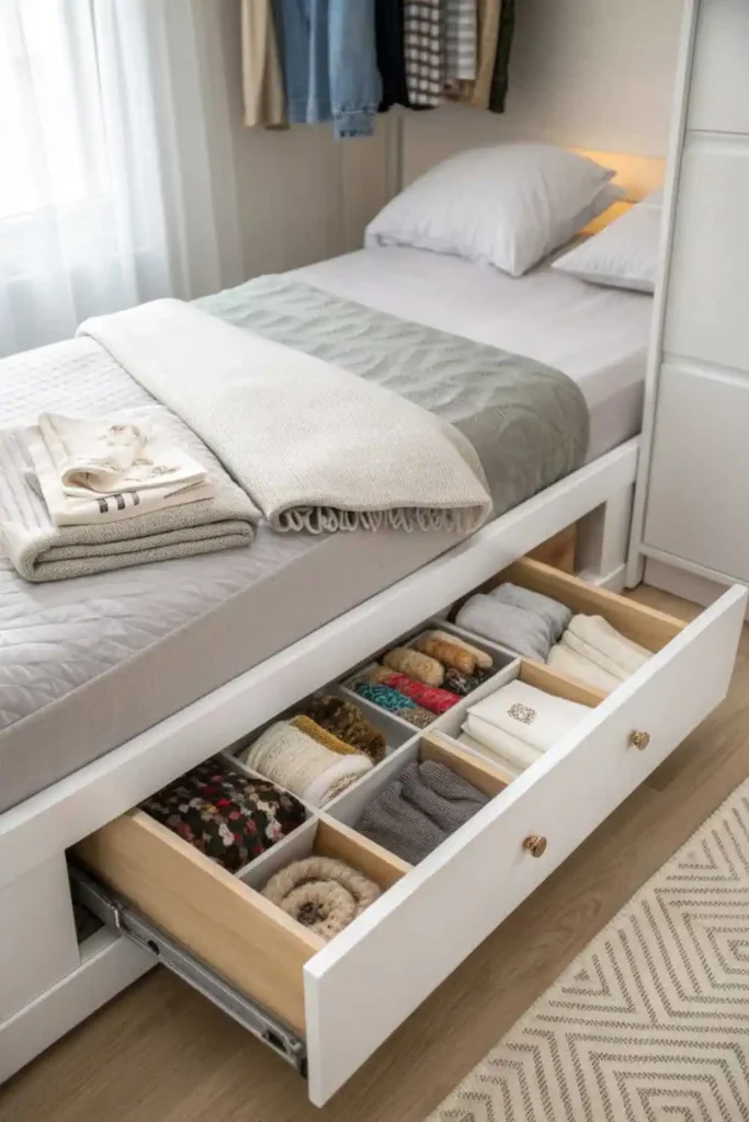 Incorporate Under-Bed Storage
