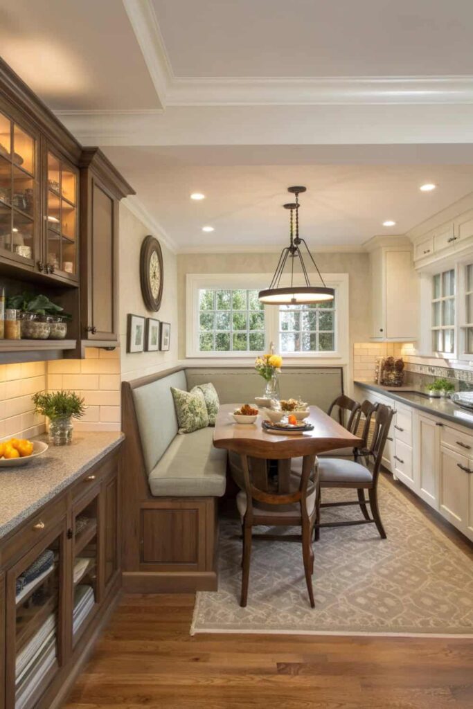 Install a Cozy Kitchen Island or Breakfast Nook