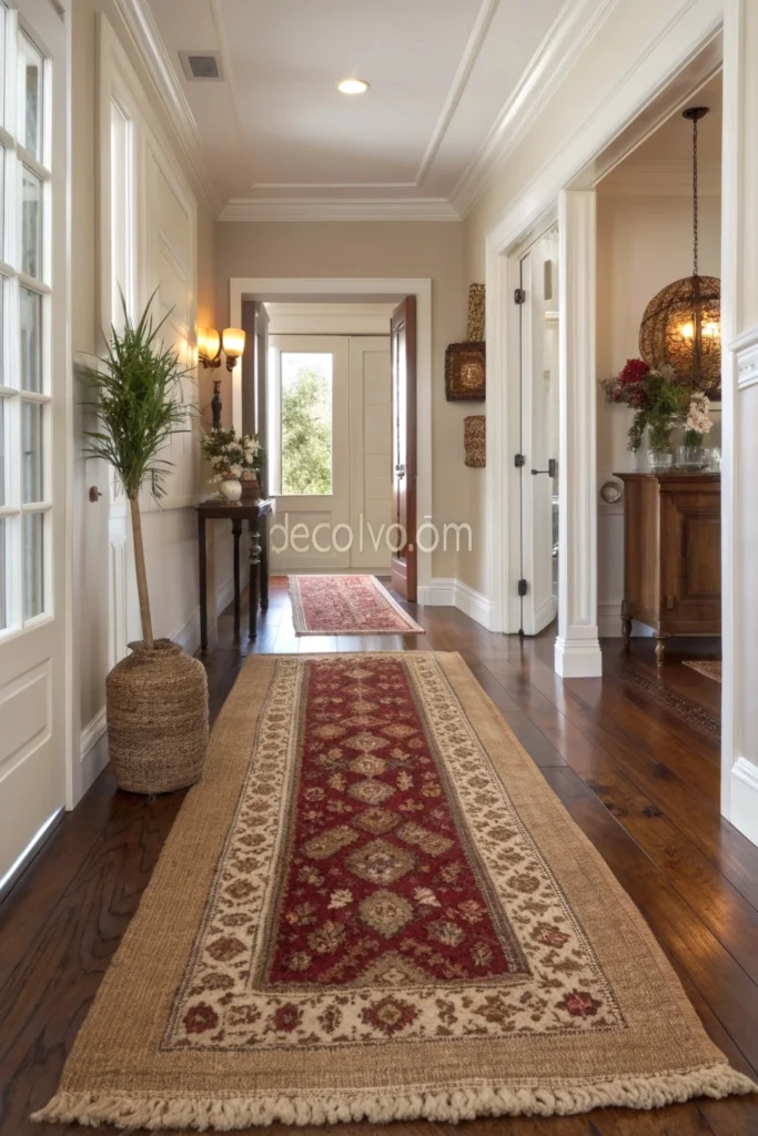 Home Entrance Layer Rugs for Warmth and Texture