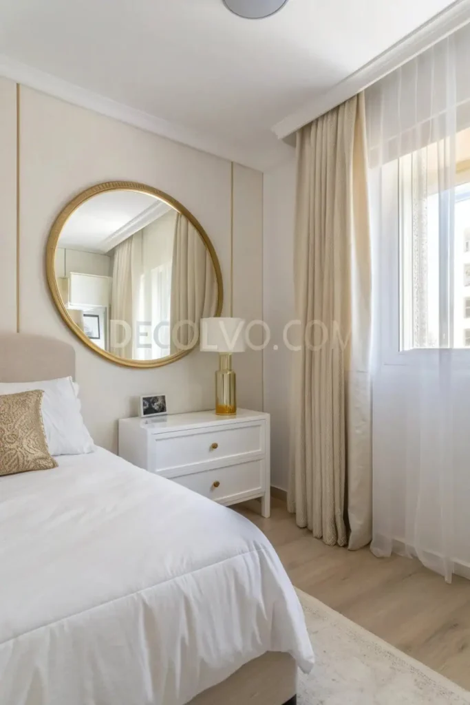 Opt for Light Colors and Mirrors