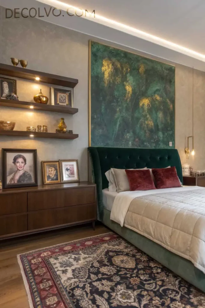 Showcasing Art and Personal Decor