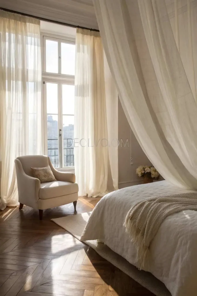 Use Curtains and Drapes for a Soft Look