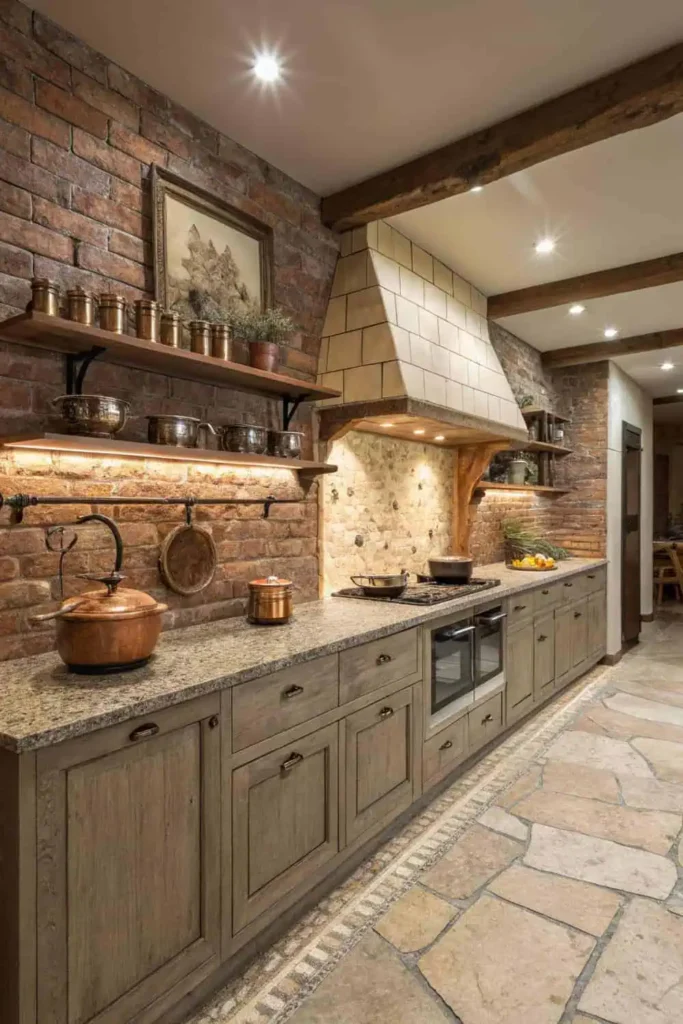 Use Natural Stone and Brick Accents