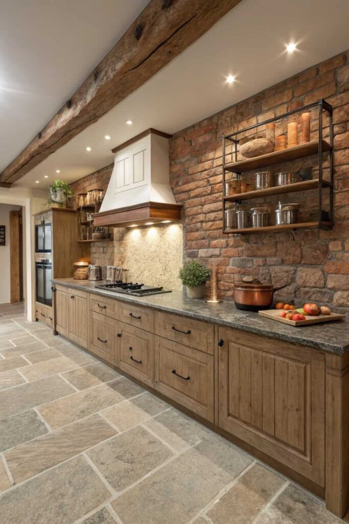 Use Natural Stone and Brick Accents