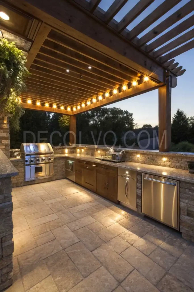Weather-Resistant Lighting and Electrical Features