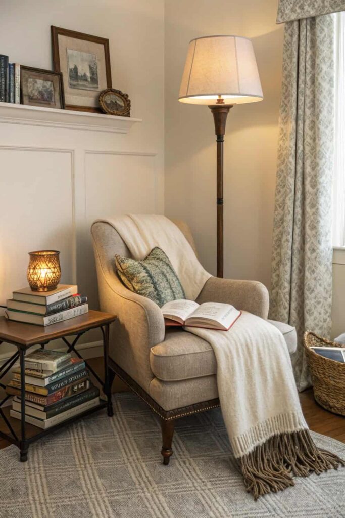 Create a Reading Nook in Your Guest Bedroom