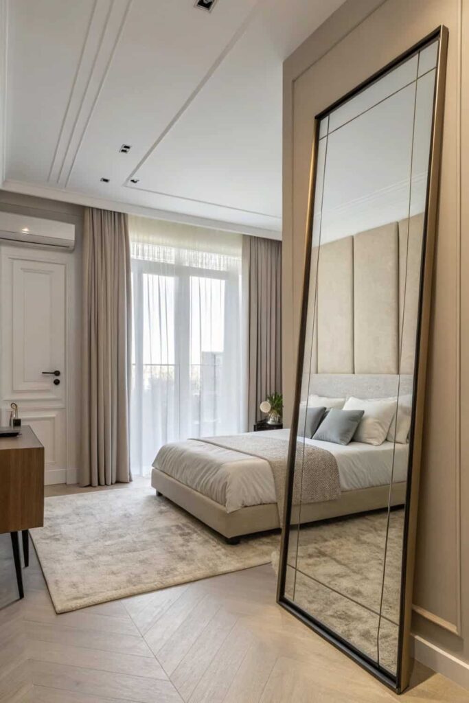 Full-Length Mirror Ideas for Guest Bedrooms