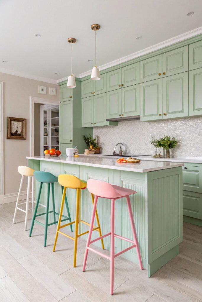Accent Color Ideas for Modern Kitchen Design