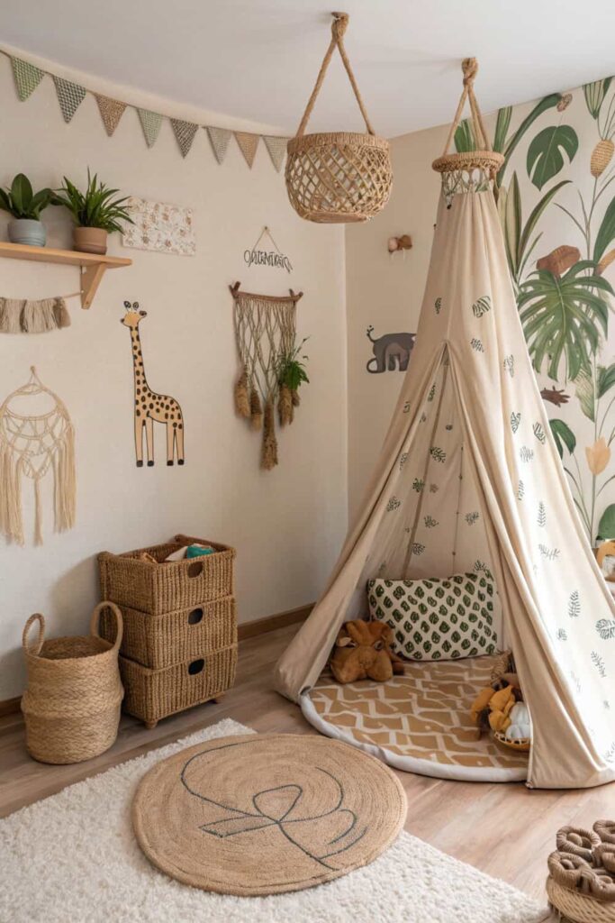 Explore the Safari from Your Nursery