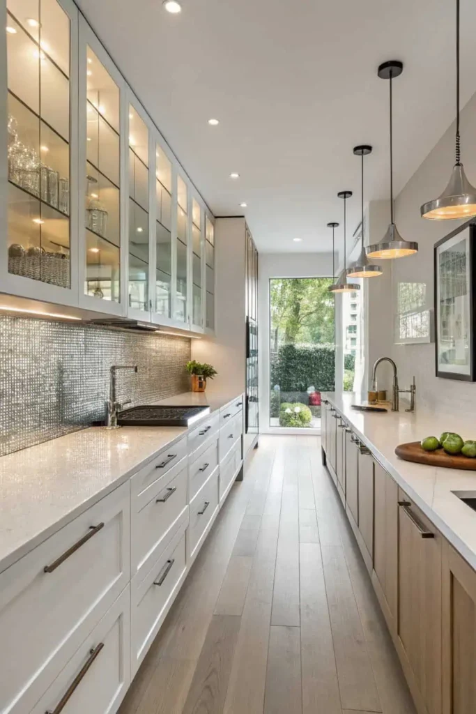Compact clever small kitchen design