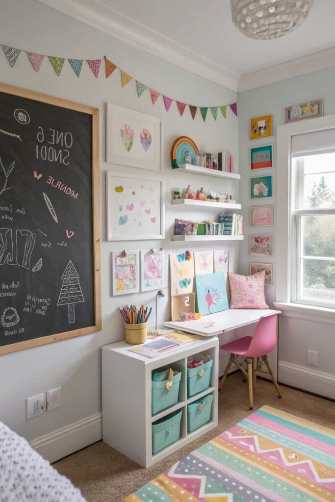 Creative Artistic Girl Bedroom Design Ideas