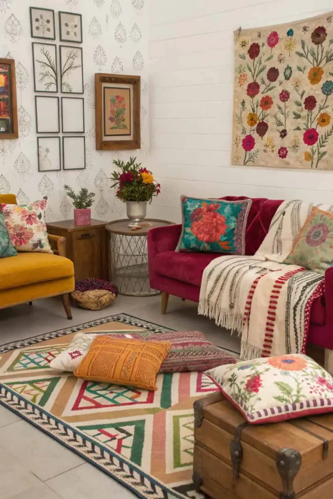 Patterns and Textures for an Eclectic Home