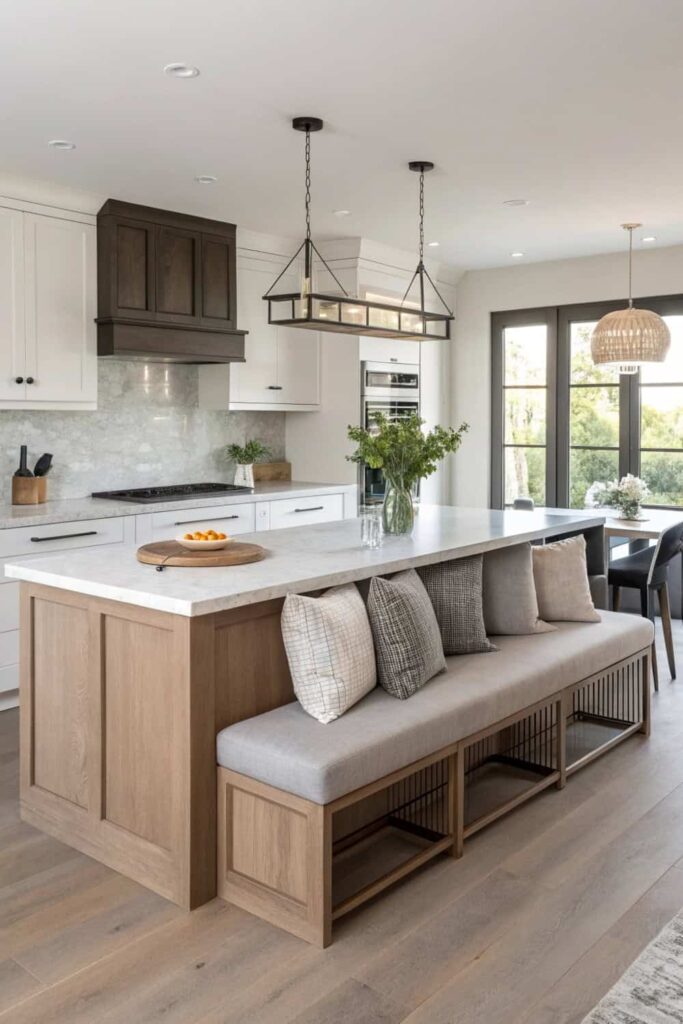 Built-In Seating Ideas for Modern Kitchens