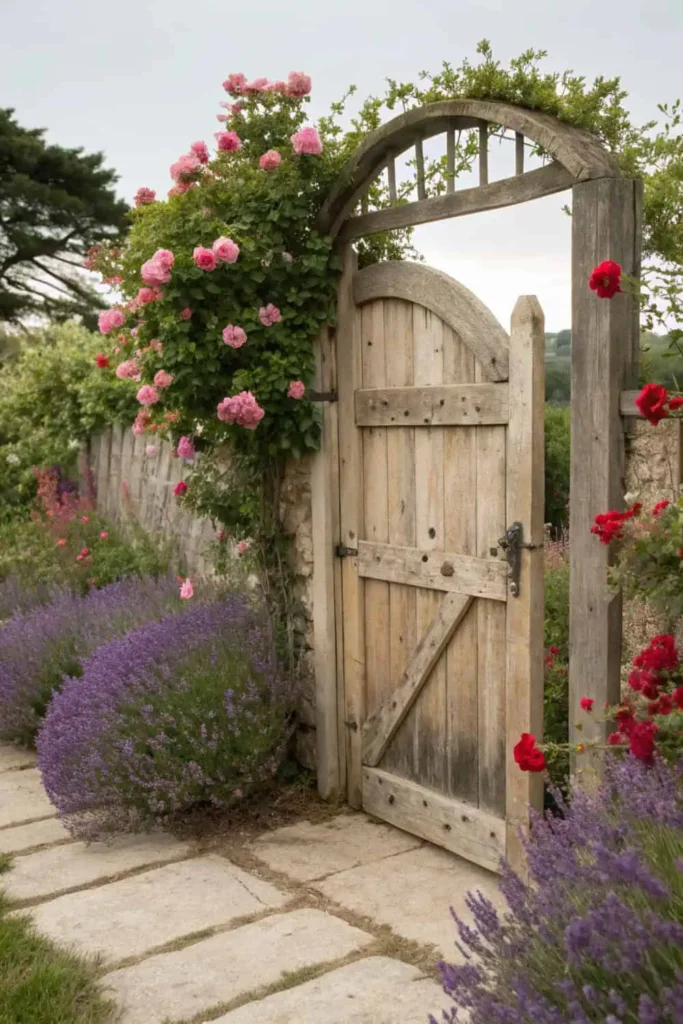Classic Wooden Garden Gate