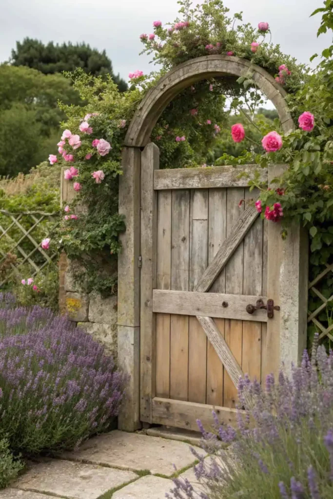 Cedar Wooden Garden Gate 