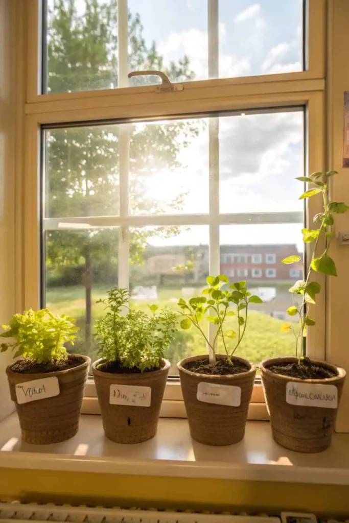 Greenery-Inspired Classroom Decor