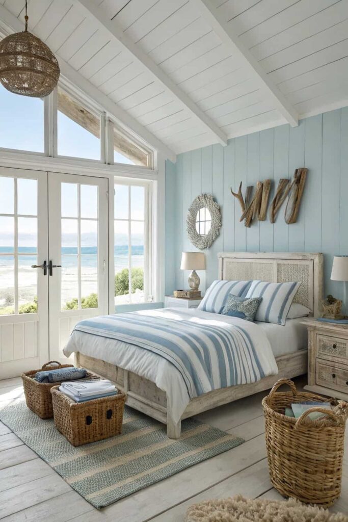 Coastal Style Bedroom for Girls