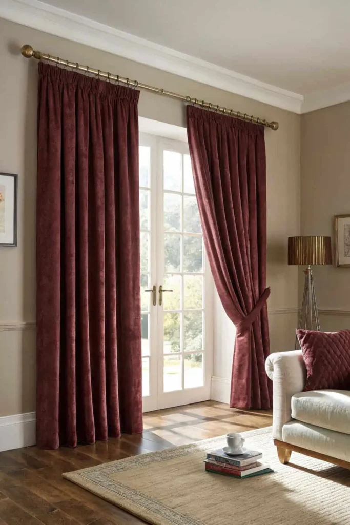 Curtain's living room common mistakes