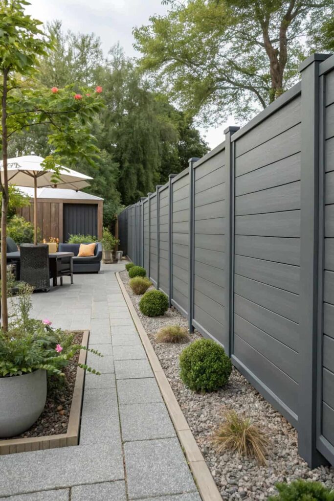 Modern Composite Fence Panels