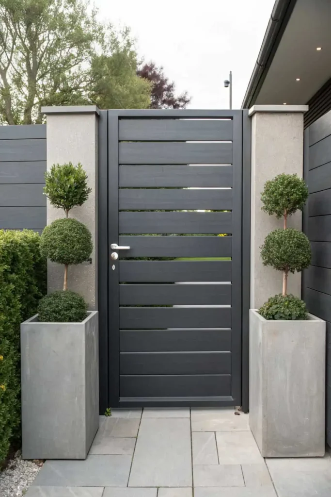 Elegant Composite Garden Gate
