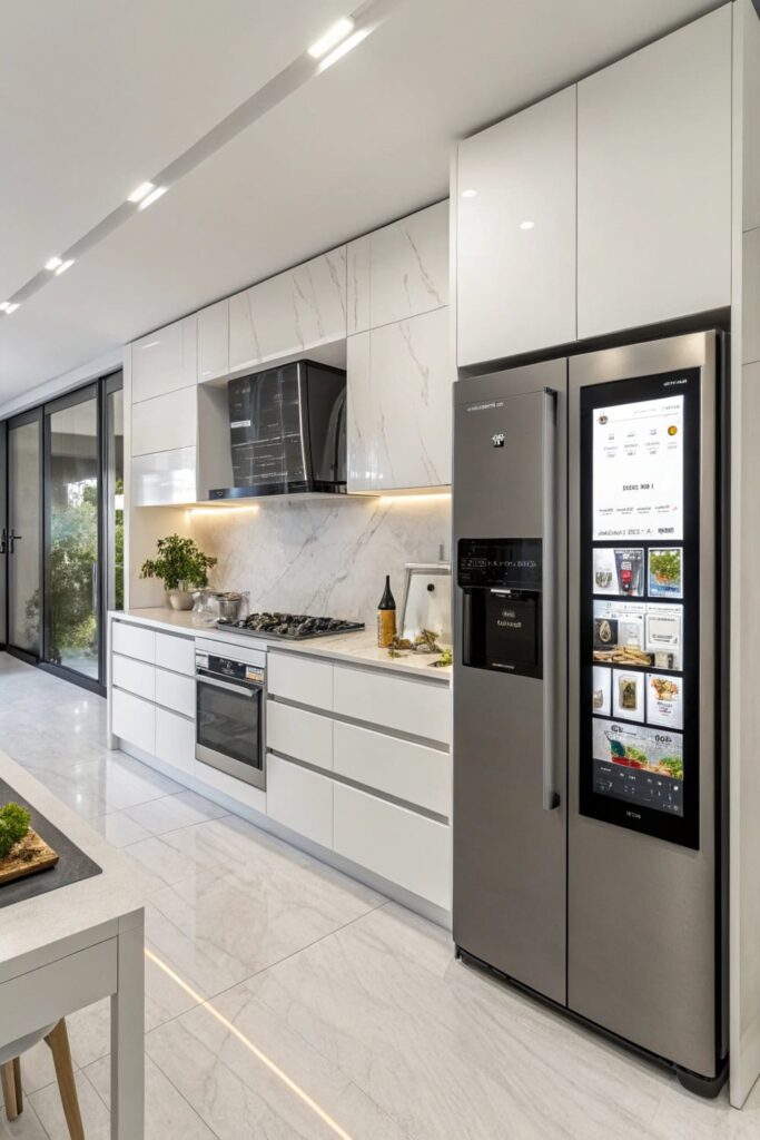 Stylish Kitchens with Smart Appliances