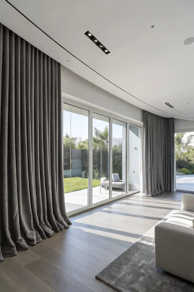 Curtain Styles for Modern Living Rooms