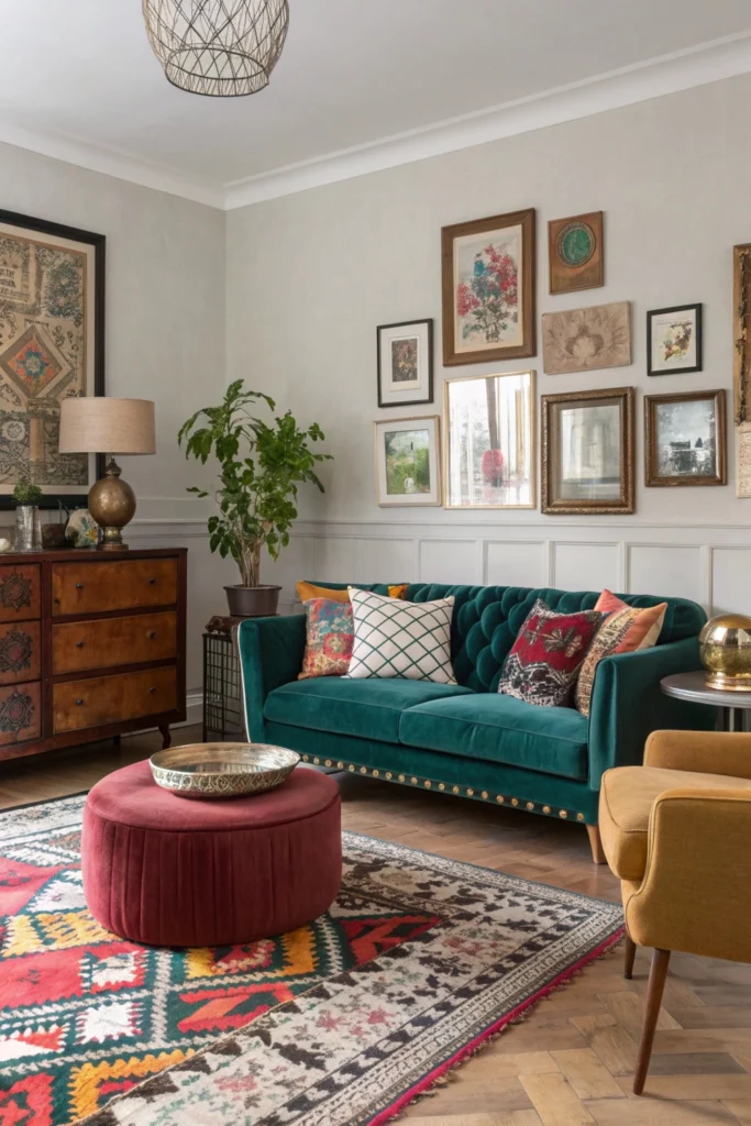 Core characteristics for eclectic home decor