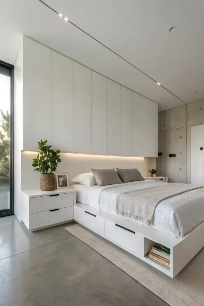 Storage Solutions for Minimalist Bedroom 