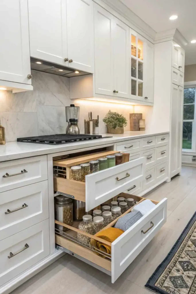 Unexpected Places  for Clever Small Kitchen 