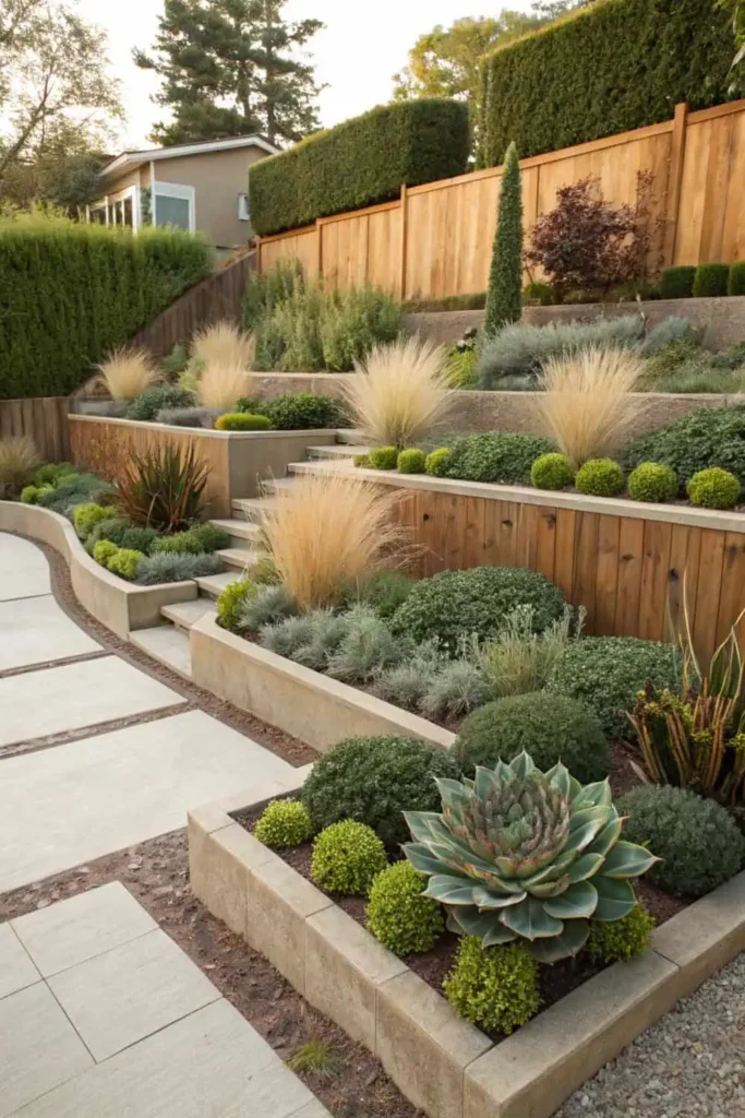Layered Garden Design Elements