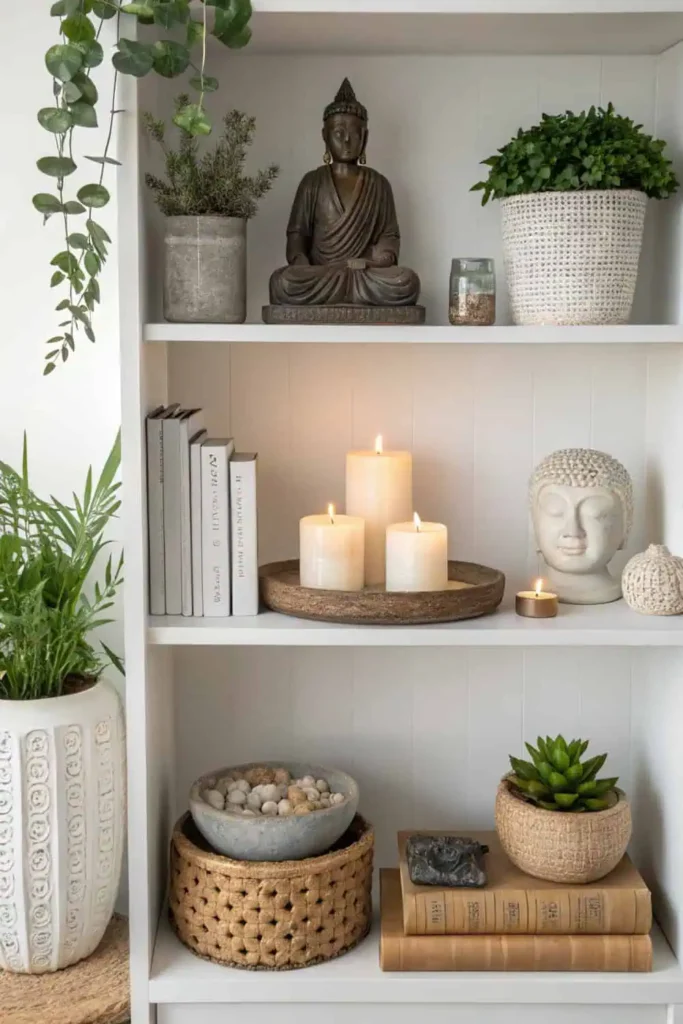 Stylish shelf for eclectic homes