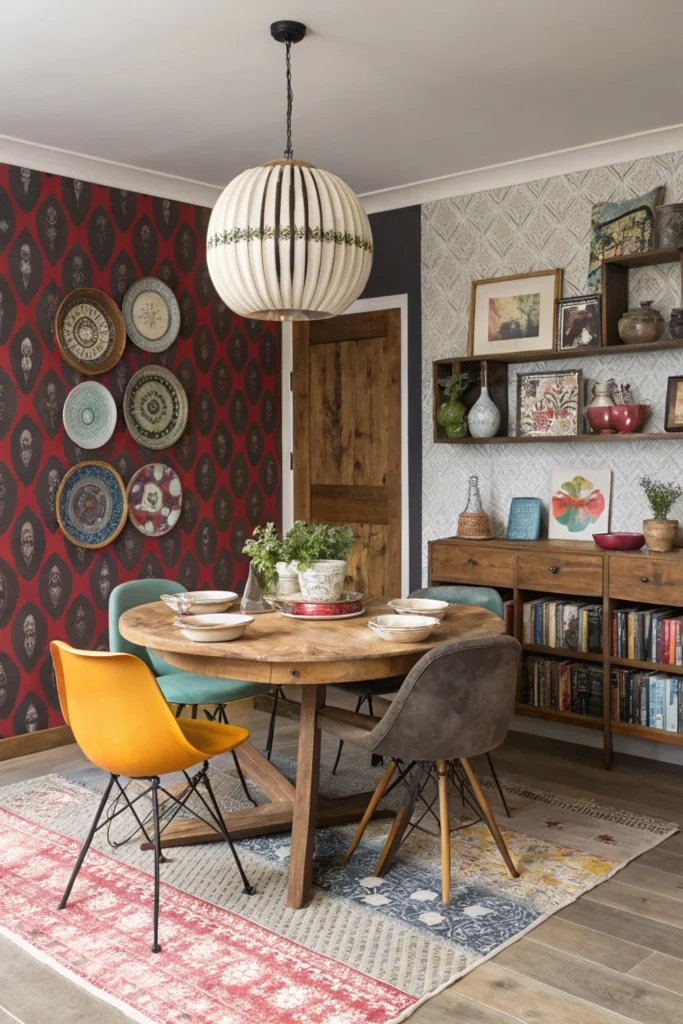 Eclectic Dining Room Mood