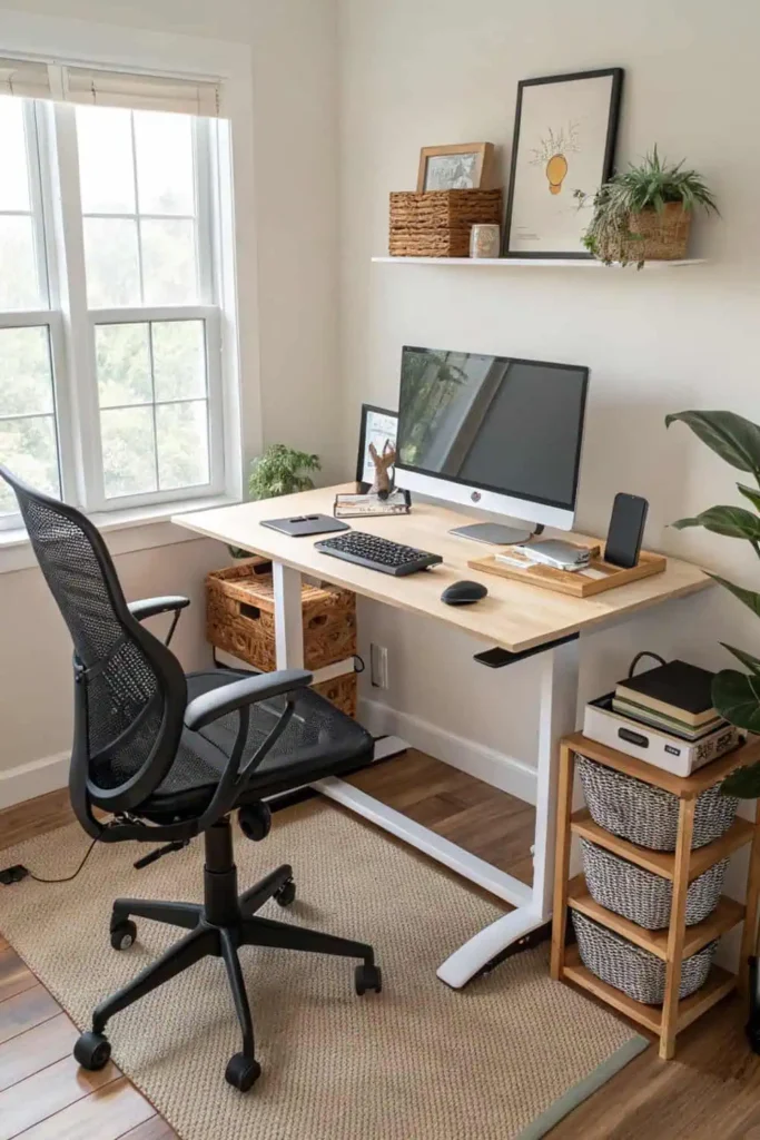 Ergonomic home office 