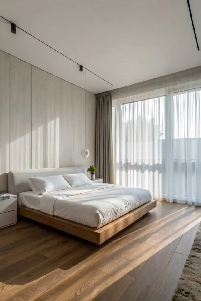 Essential  elements for minimalist bedroom 