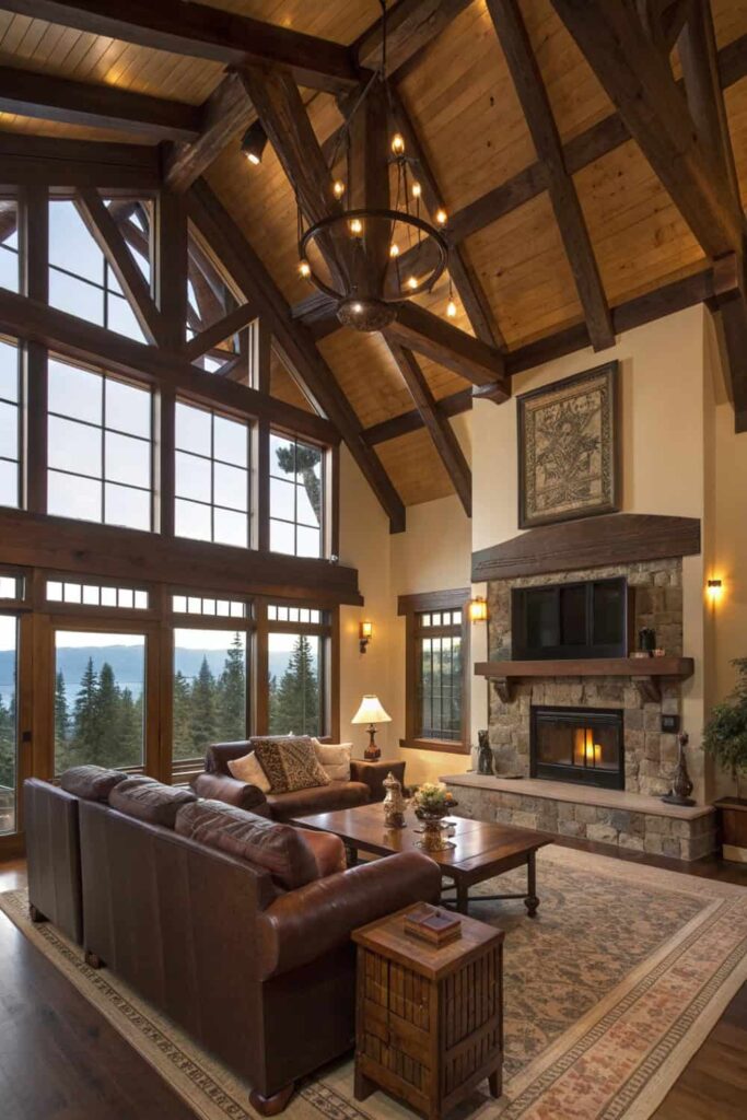 Exposed Beams to Enhance Rustic Homes