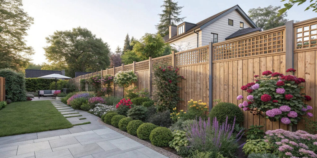 Stylish Outdoor Fence Designs for Modern Backyards