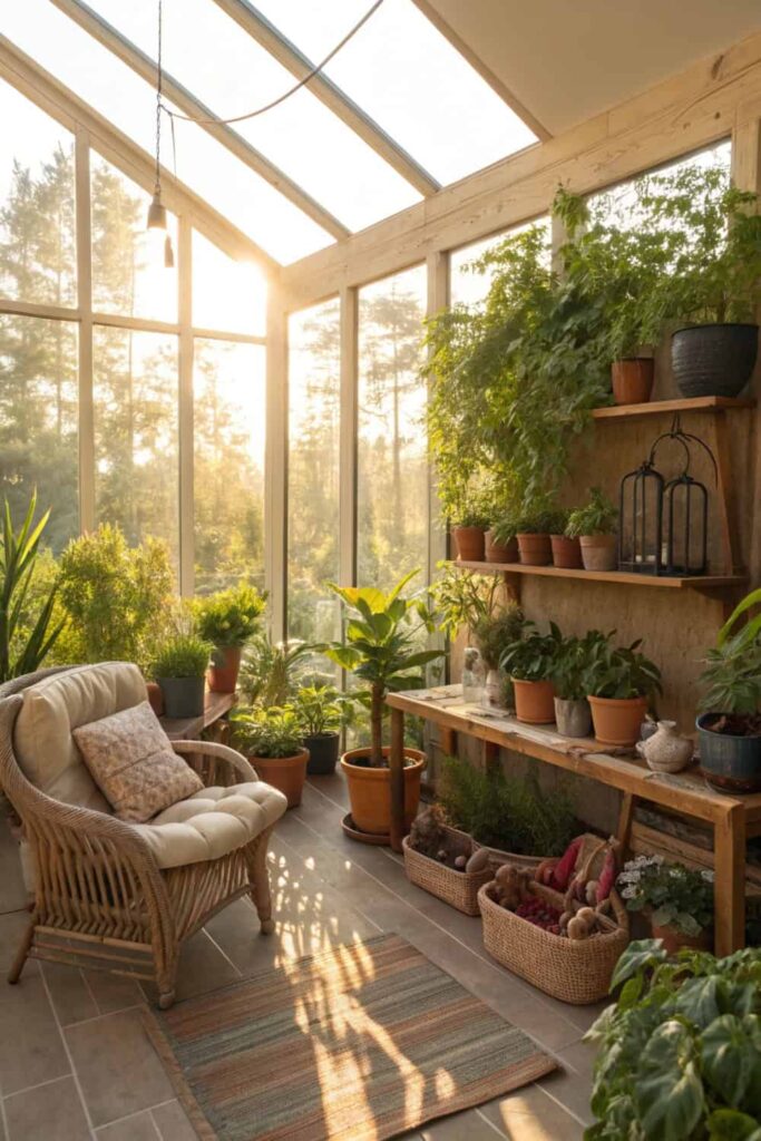 A Tranquil Space for Plant Lovers