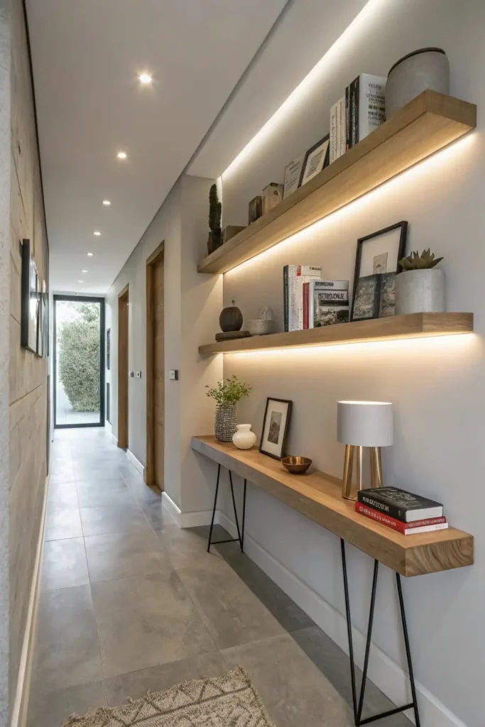 Hallway Makeover Idea