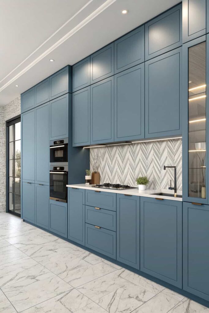 Sleek Seamless Kitchen Cabinet Designs