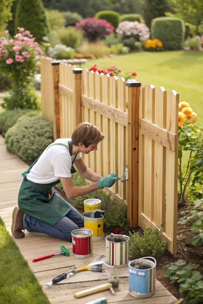 How to Care for Wooden and Metal Fences