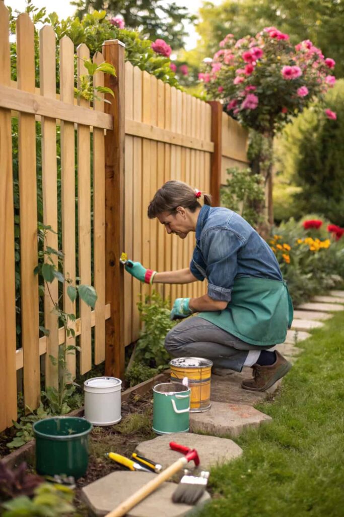Fence Maintenance for Long Life